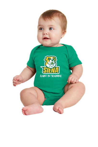 Saint in Training Onesie