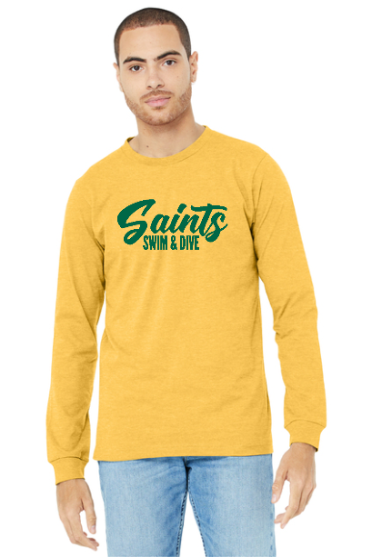 Siena Script Yellow Tee