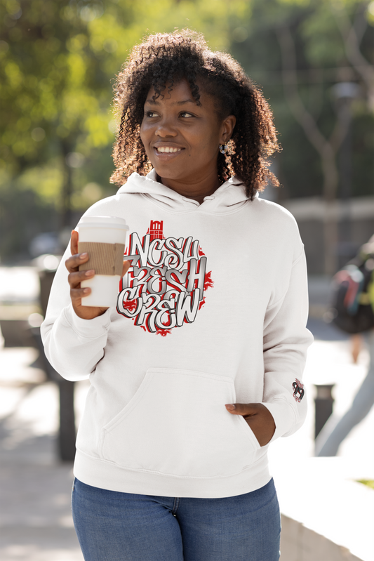 NCSU Fresh Crew Hoodie White