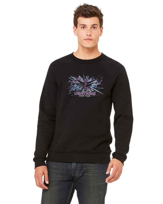 Lowes Splash Crewneck Sweatshirt: Black