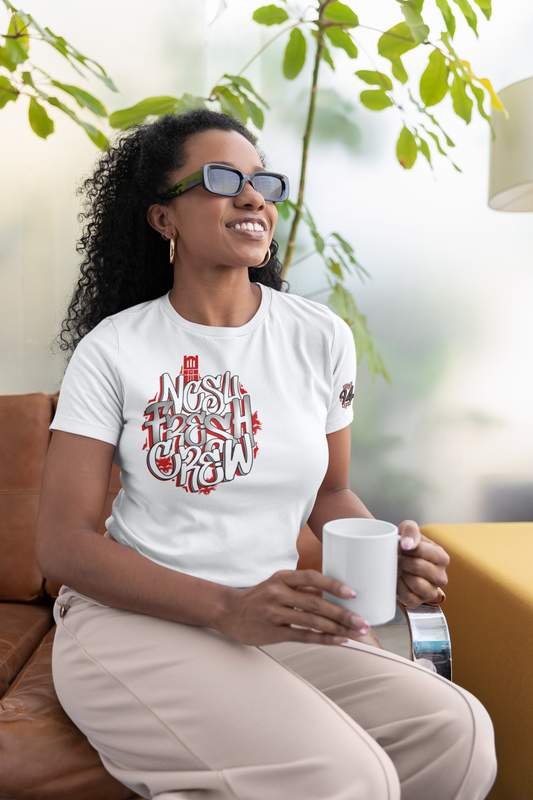 NCSU Fresh Crew Tee White