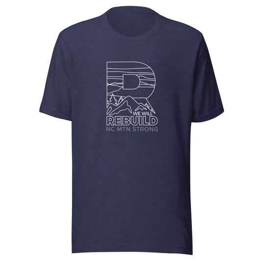 NC Rebuild Unisex t-shirt