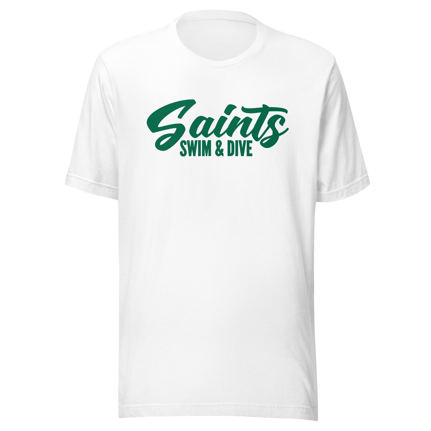 Saints White Tee